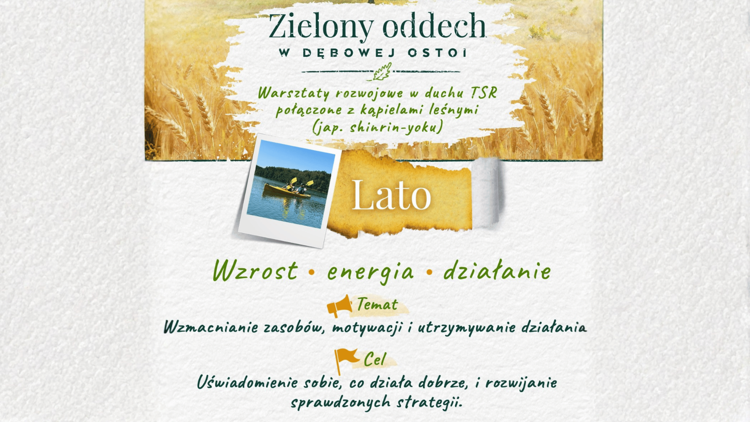 Zielony Oddech w Dębowej Ostoi